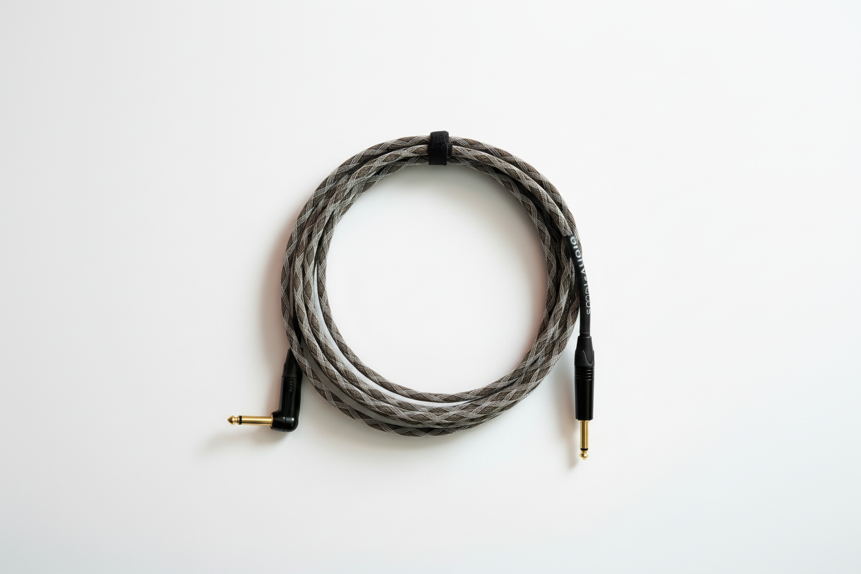 smpl•AUDIO Instrument Cable - Studio Shot